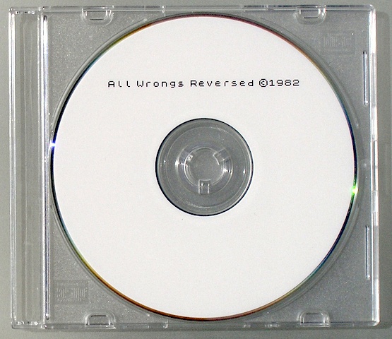 All Wrongs Reversed ©1982